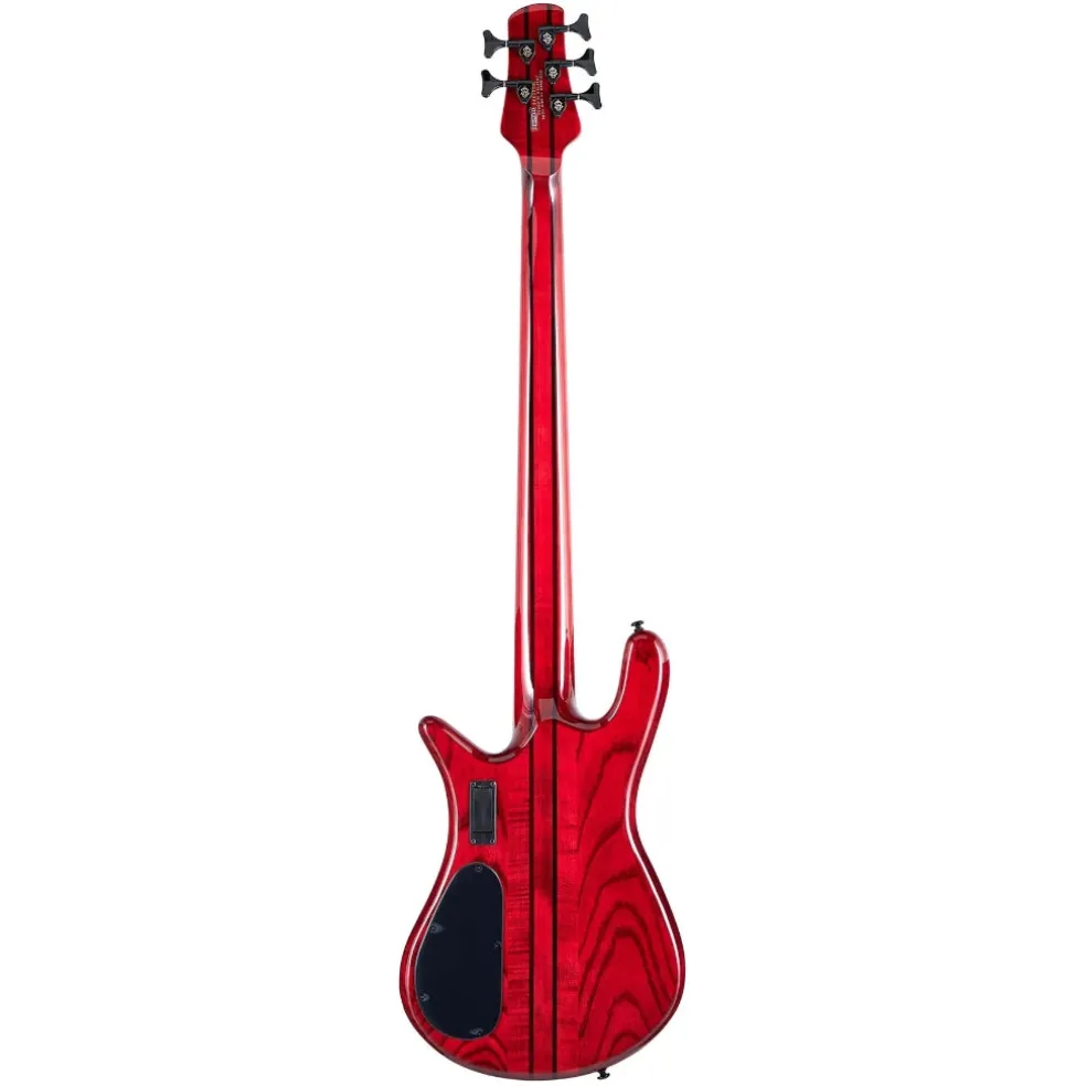 Spector Dimension 5 M/S Bass Guitar - Inferno Red