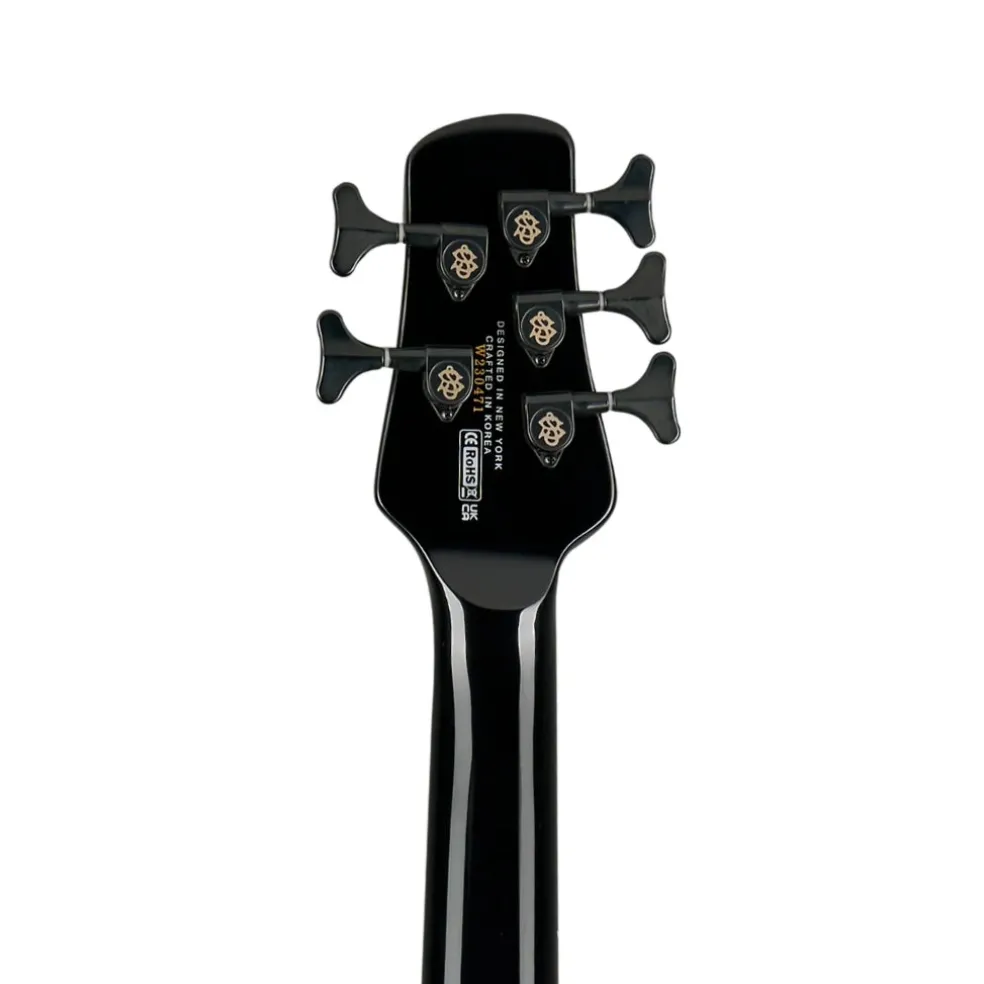 Spector Dimension M/S 5 Bass Guitar - Black