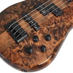 Spector Ethos 4-String Bass Guitar - Super Faded Black