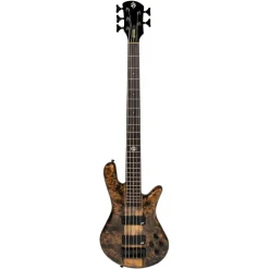 Spector Ethos 5-String Bass Guitar - Super Faded Black