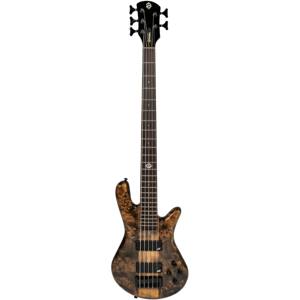 Spector Ethos 5-String Bass Guitar - Super Faded Black