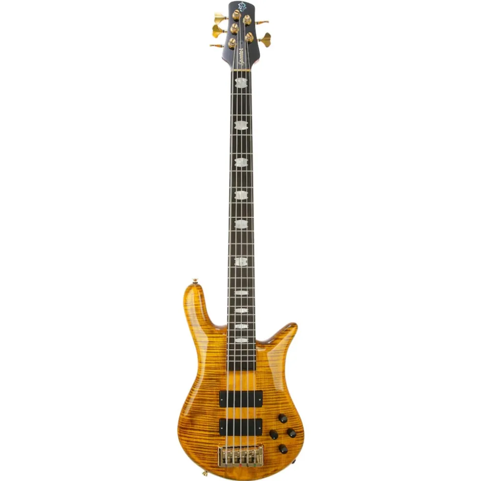 Spector Euro 5 LT Bass Guitar - Tiger Eye