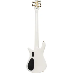 Spector Euro 5 LX Bass Guitar - White Gloss