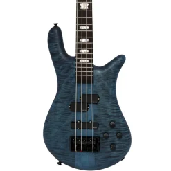 Spector Euro 4 LX Bass Guitar - Black & Blue