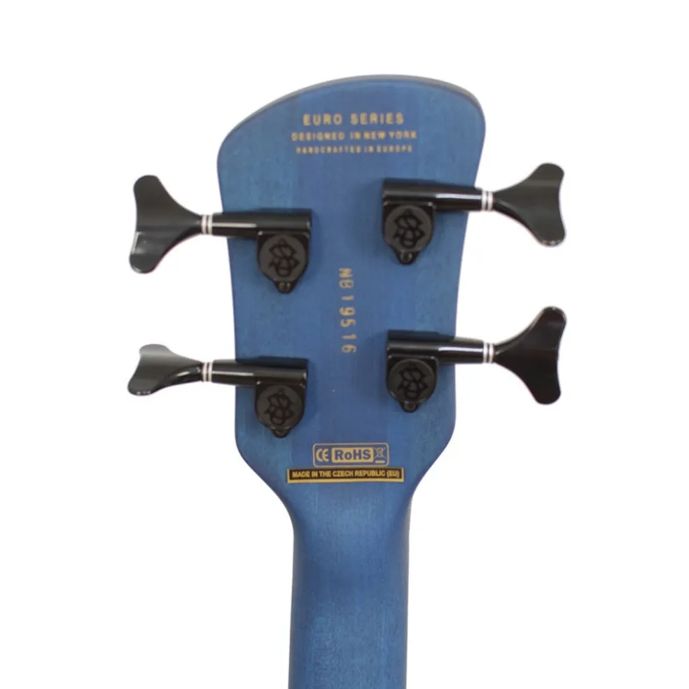 Spector Euro 4 LX Bass Guitar - Black & Blue