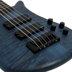 Spector Euro 5 LX Bass Guitar - Black & Blue