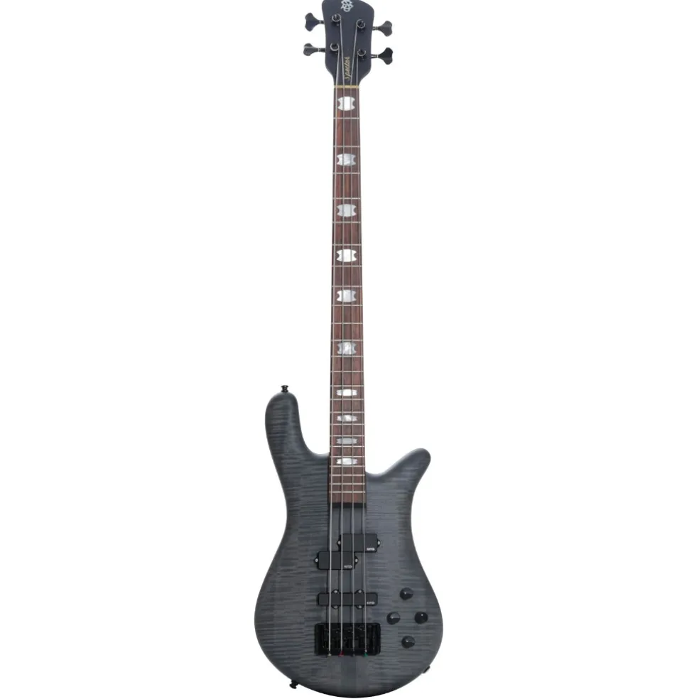 Spector Euro 4 LX Bass Guitar - Trans Black Stain