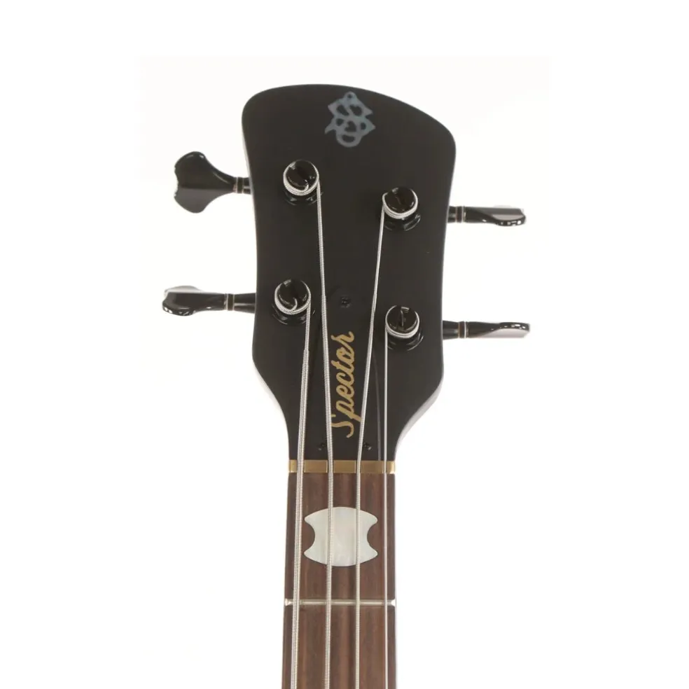 Spector Euro 4 LX Bass Guitar - Trans Black Stain