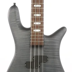 Spector Euro 4 LX Bass Guitar - Trans Black Stain