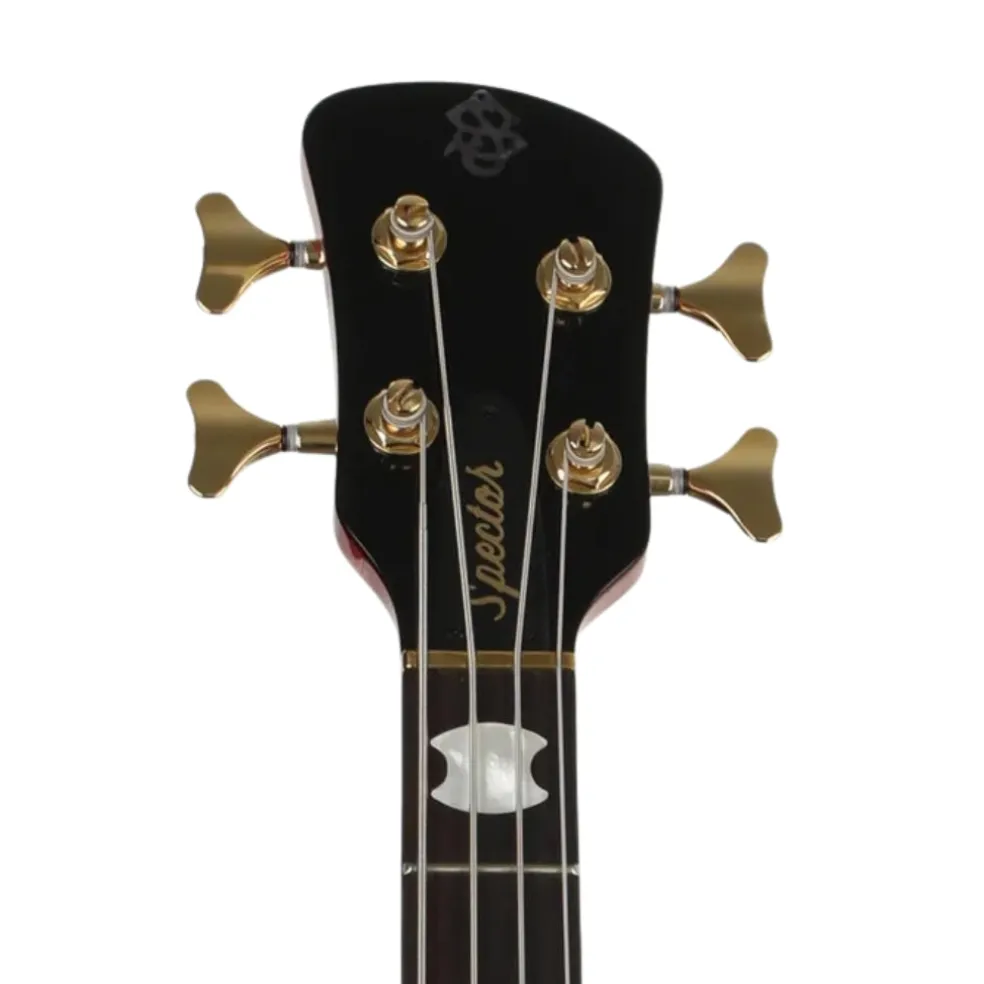 Spector Euro 4 LX Bass Guitar - Black Cherry Gloss