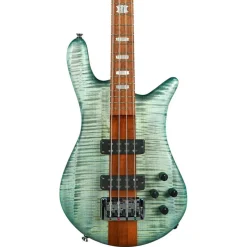 Spector Euro 4 Roasted Bass Guitar - Turquoise Tide