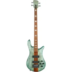 Spector Euro 4 Roasted Bass Guitar - Turquoise Tide