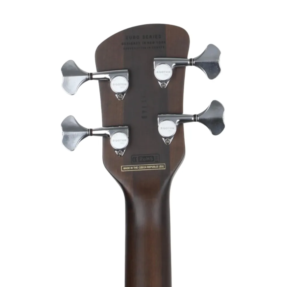 Spector Euro 4 Roasted Bass Guitar - Turquoise Tide