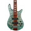Spector Euro 5 Roasted Bass Guitar - Turquoise Tide