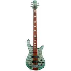 Spector Euro 5 Roasted Bass Guitar - Turquoise Tide