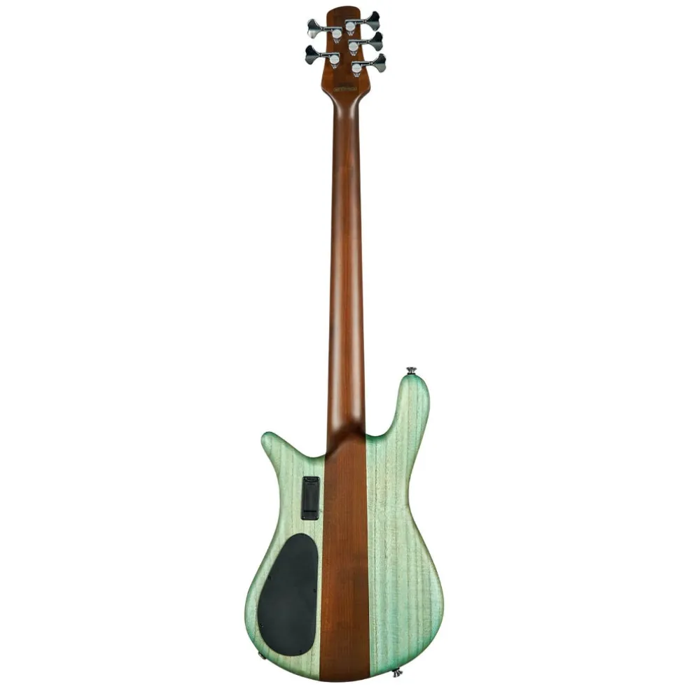 Spector Euro 5 Roasted Bass Guitar - Turquoise Tide