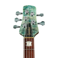 Spector Euro 5 Roasted Bass Guitar - Turquoise Tide