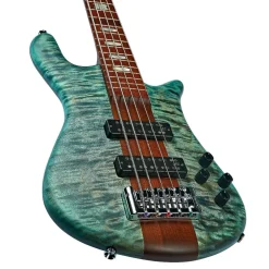 Spector Euro 5 Roasted Bass Guitar - Turquoise Tide