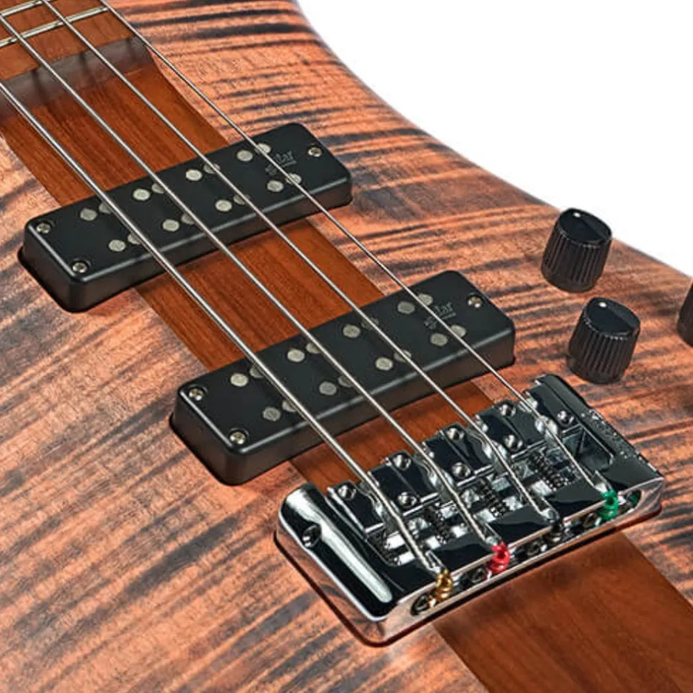 Spector Euro 4 Roasted Bass Guitar - Sundown Glow