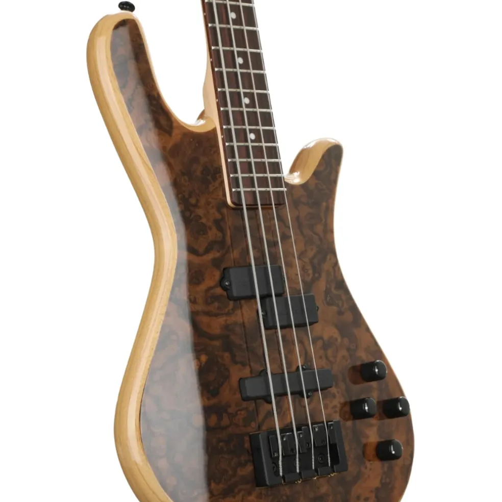 Spector Legend 4 Bass Guitar - Walnut Burl