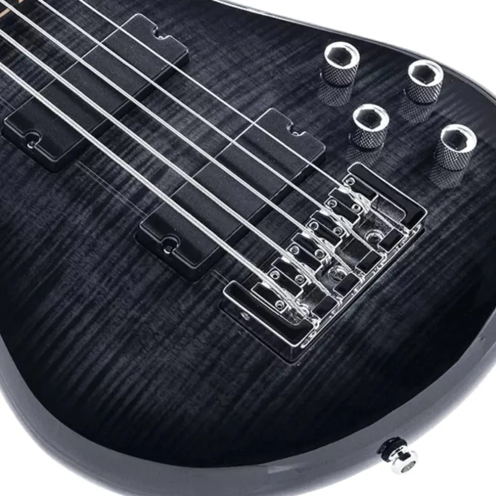 Spector Legend 4 Bass Guitar - Black Stain Gloss