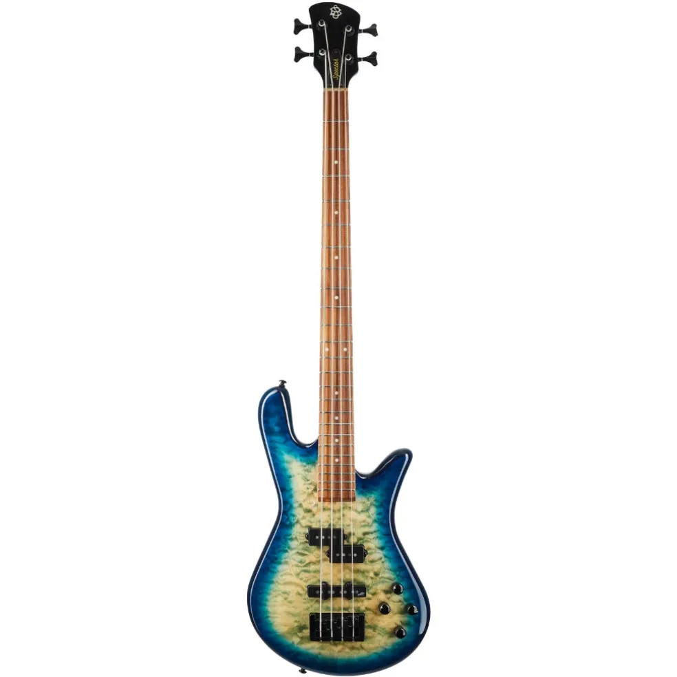 Spector Legend 4 Bass Guitar - Faded Blue Gloss