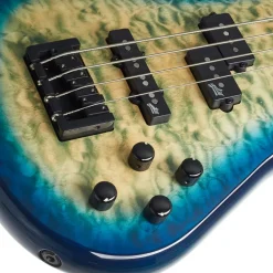 Spector Legend 4 Bass Guitar - Faded Blue Gloss