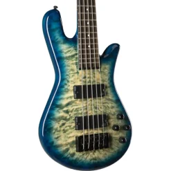 Spector Legend 5 Bass Guitar Aguilar Pickups - Faded Blue Gloss