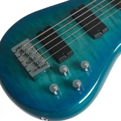 Spector Legend 5 Bass Guitar - Blue Stain Gloss