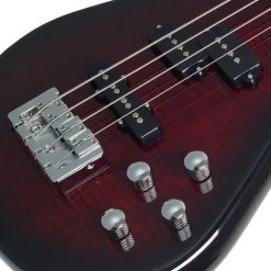 Spector Legend 4 Bass Guitar - Black Cherry Gloss