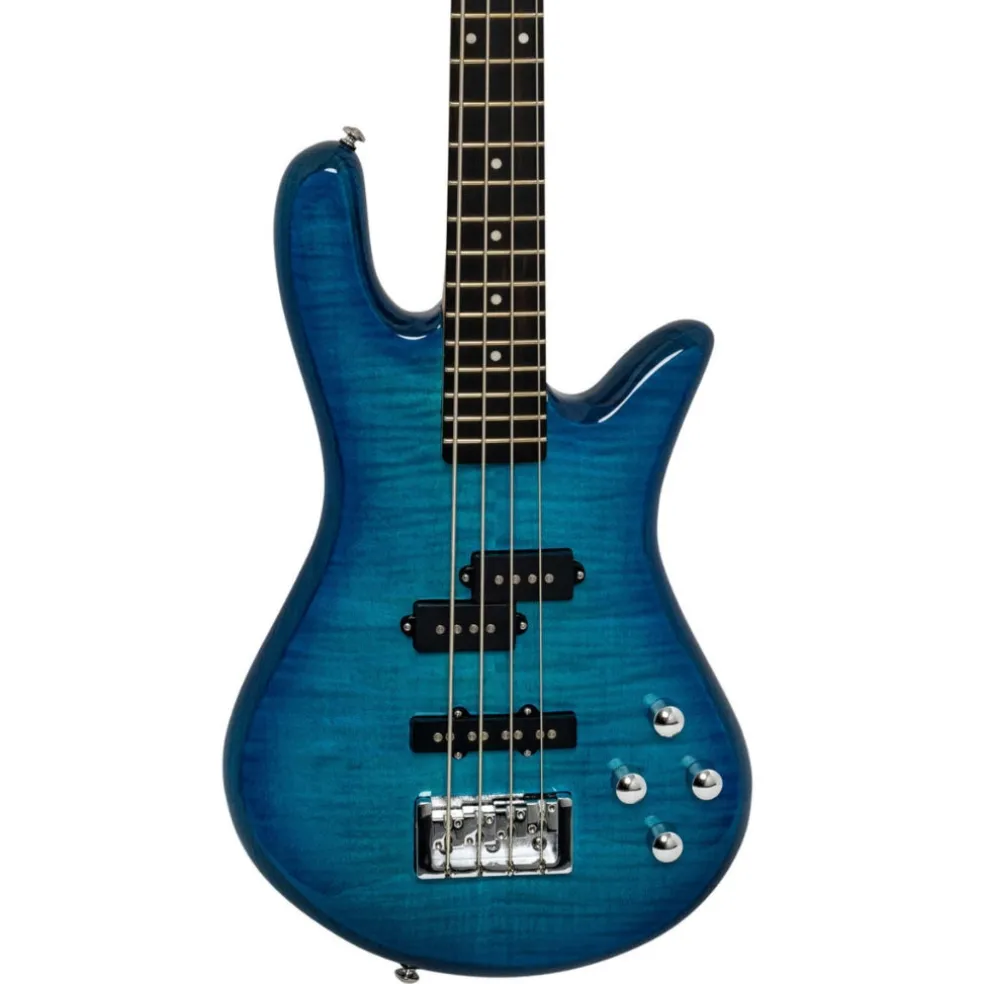 Spector Legend 4 Bass Guitar - Blue Stain Gloss