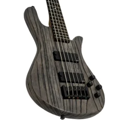 Spector Pulse 5 Bass Guitar - Grey Sandblast