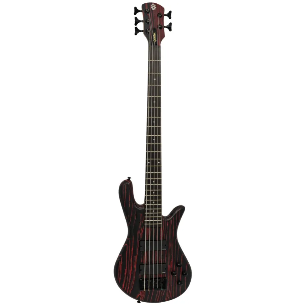 Spector Pulse 5 Bass Guitar - Cinder Red Sandblast
