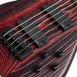 Spector Pulse 5 Bass Guitar - Cinder Red Sandblast