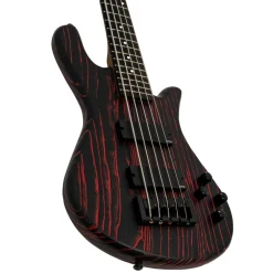 Spector Pulse 5 Bass Guitar - Cinder Red Sandblast