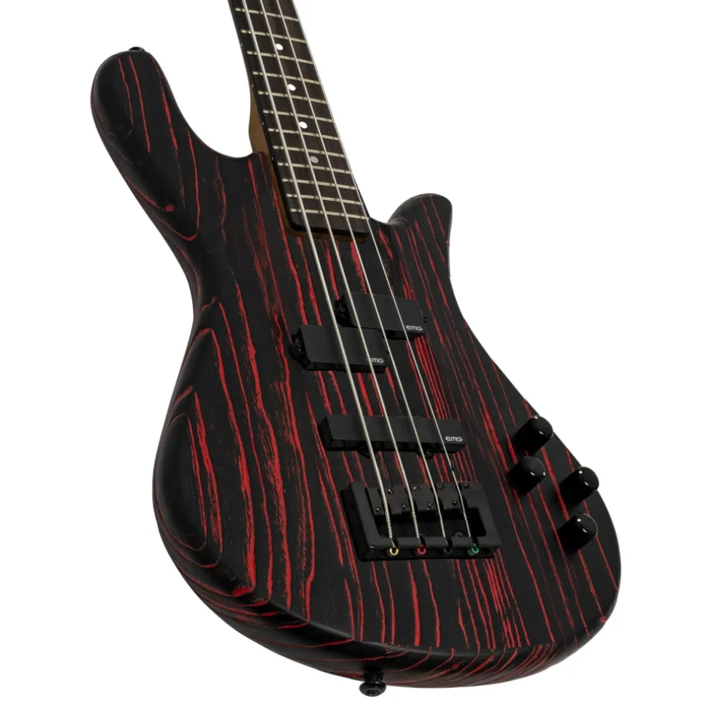 Spector Pulse 4 Bass Guitar - Cinder Red Sandblast