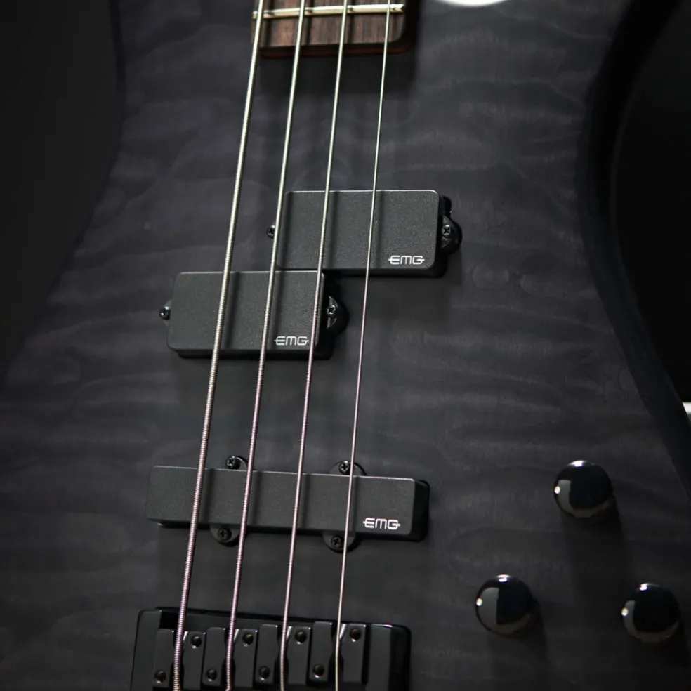 Spector Pulse 4 Bass Guitar - Black Stain Matte
