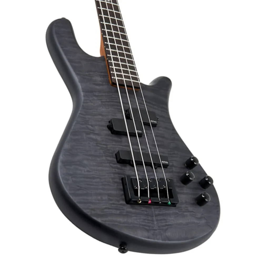 Spector Pulse 4 Bass Guitar - Black Stain Matte