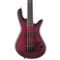 Spector Pulse 4 Bass Guitar - Black Cherry Matte