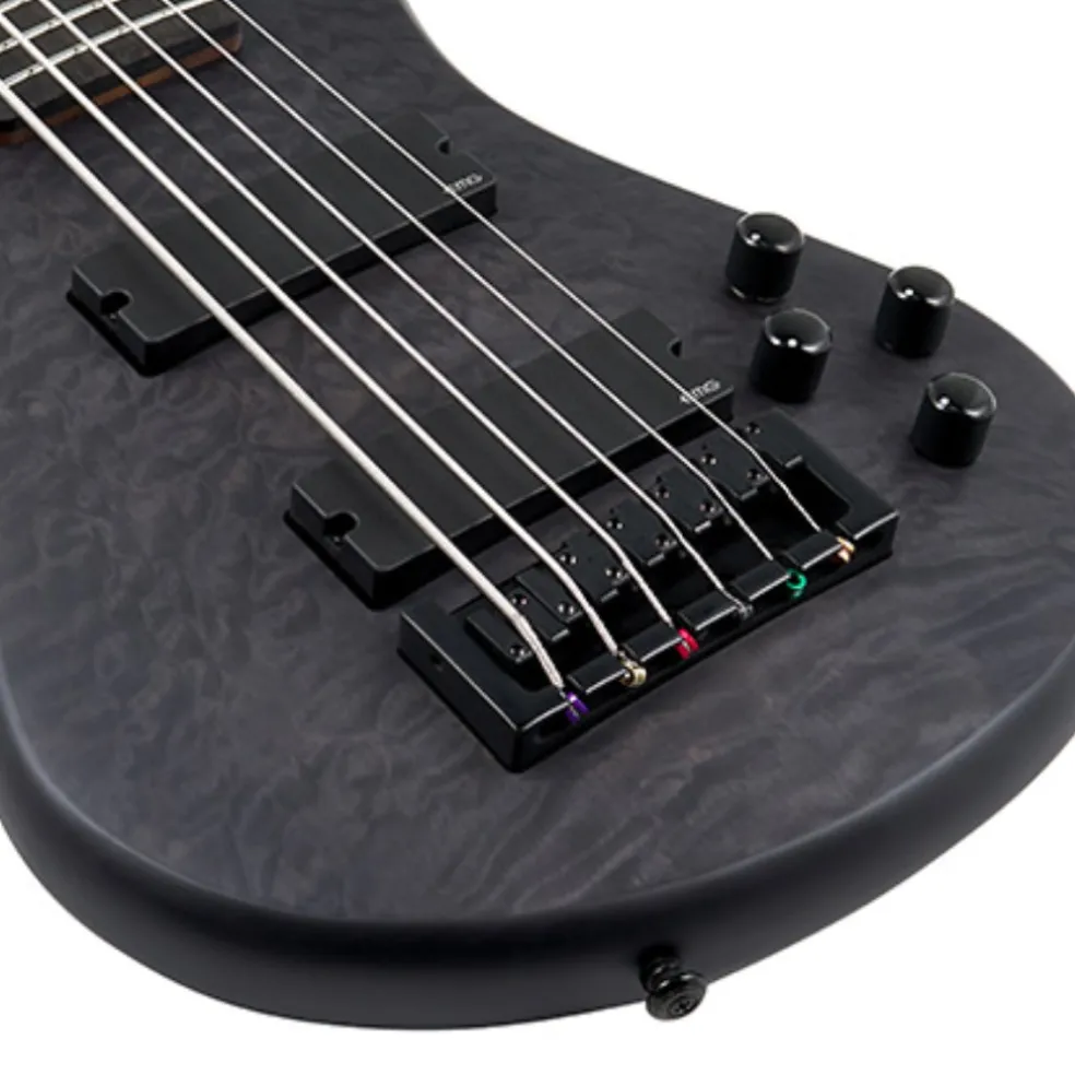 Spector Pulse 6 Bass Guitar - Black Stain Matte