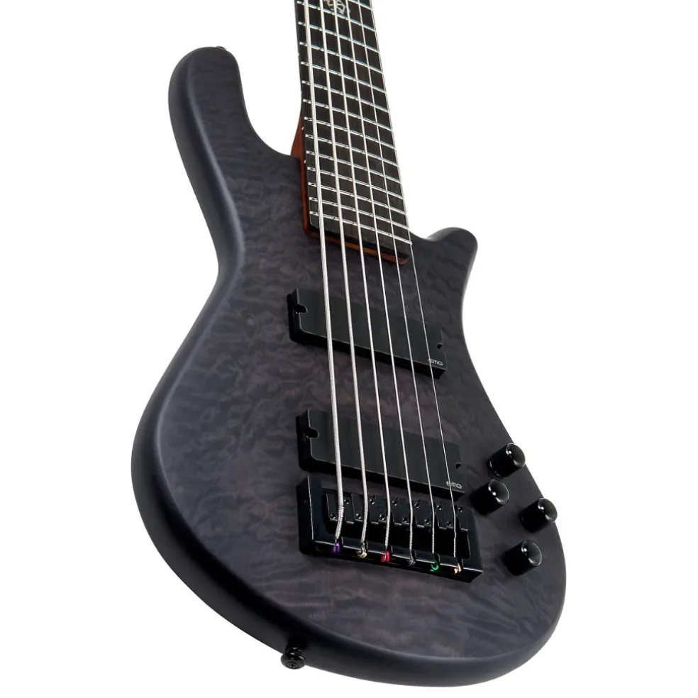 Spector Pulse 6 Bass Guitar - Black Stain Matte