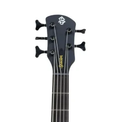 Spector Pulse 5 Bass Guitar - Black Cherry Matte