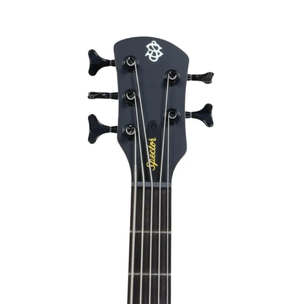 Spector Pulse 5 Bass Guitar - Black Cherry Matte