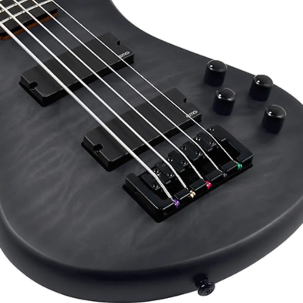 Spector Pulse 5 Bass Guitar - Black Stain Matte