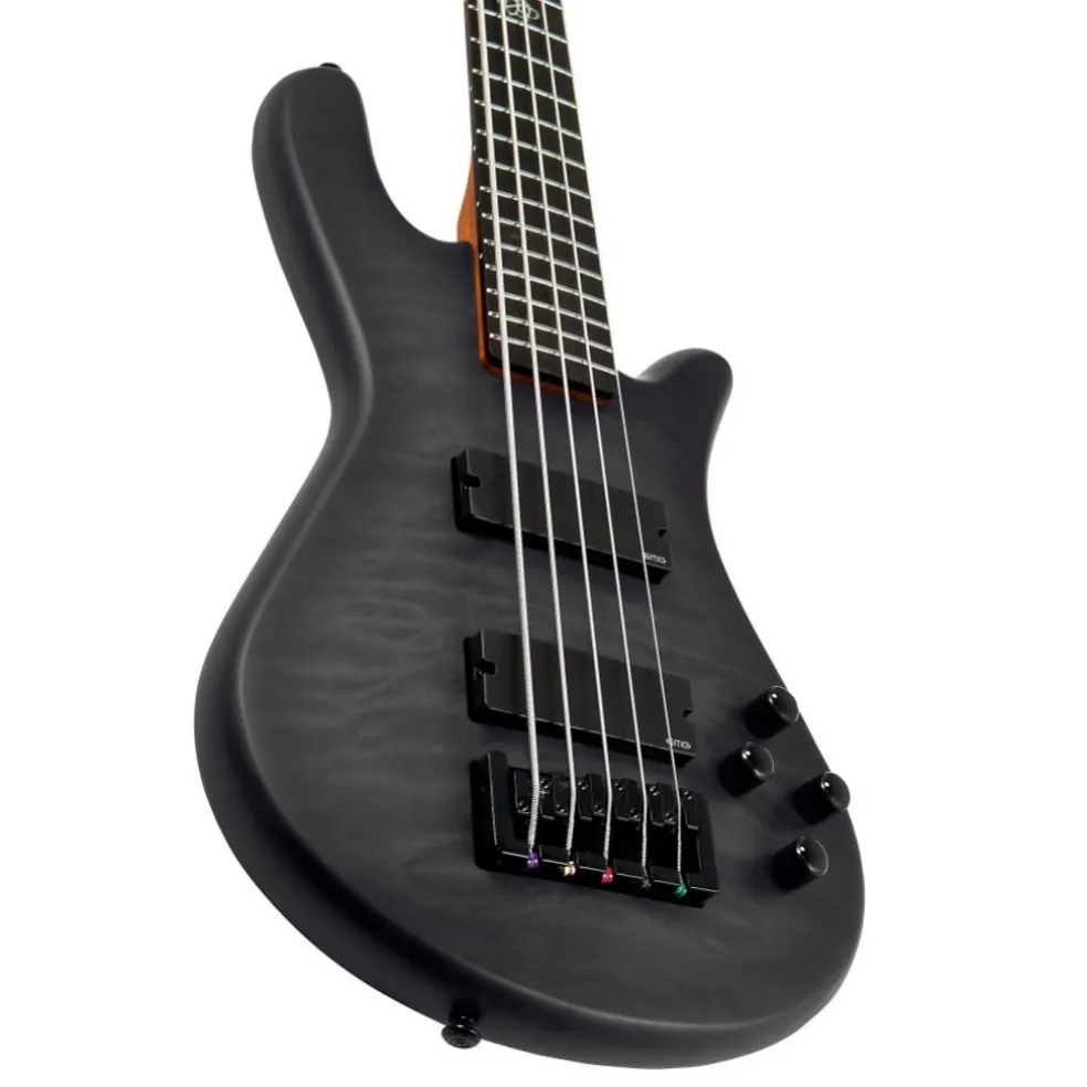 Spector Pulse 5 Bass Guitar - Black Stain Matte