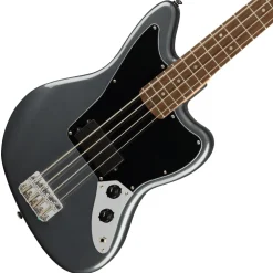 Squier - Affinity Series Jaguar Bass in Charcoal Frost Metallic