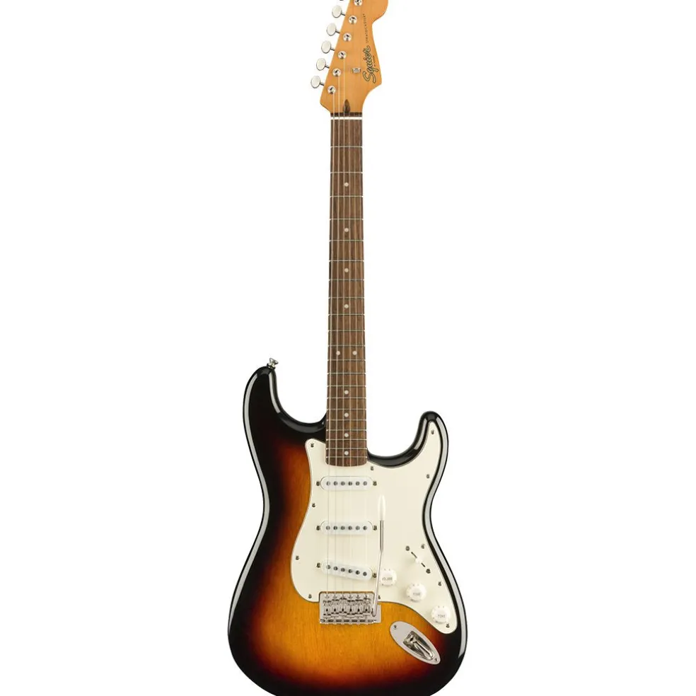 Squier - Classic Vibe 60's Stratocaster - 3 Tone Sunburst - Laurel