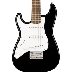 Squier - Mini Stratocaster® Left-Handed - Laurel Fingerboard - Black