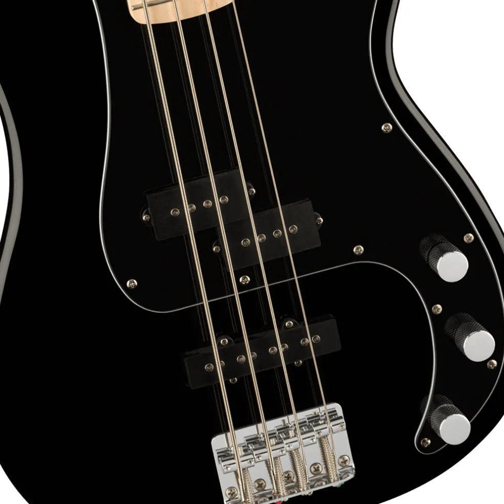 Squier Affinity Precision Bass PJ - Black - Maple Neck