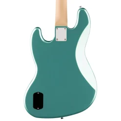 Squier Affinity Series Active Jazz Bass with Laurel Fingerboard and White Pickguard - Mystic Sea Foam Green